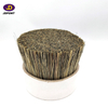 Grey color, 50% natural bristle mixture 50% synthetic filament IN 90% tops
