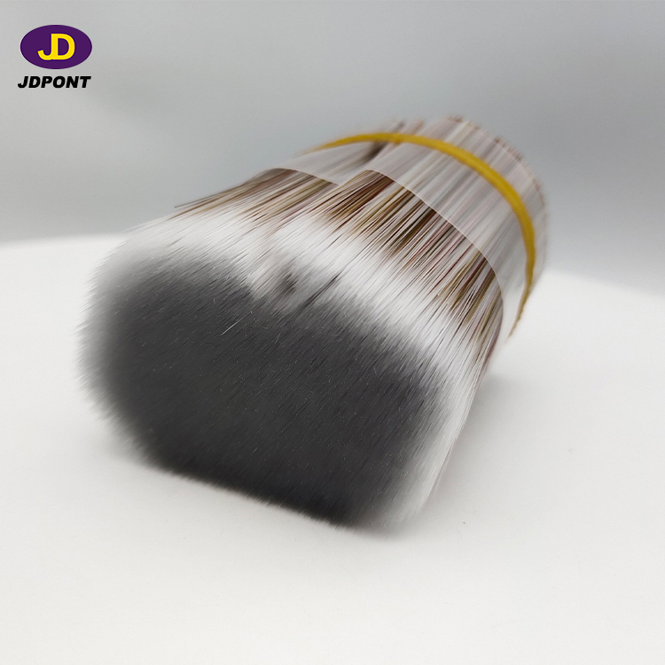 FIVE COLOR SOLID TAPERED FILAMENT MIXTURE NYLON BRISTLE BRUSH FILAMENT FOR PAINT BRUSH