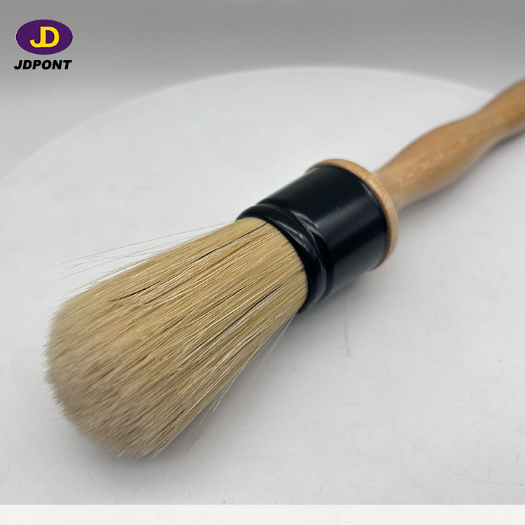35% Natural White Bristle Mixture 65% Solid Filament