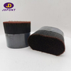 Black red hollow synthetic filament for paint brush-------JDPF-R