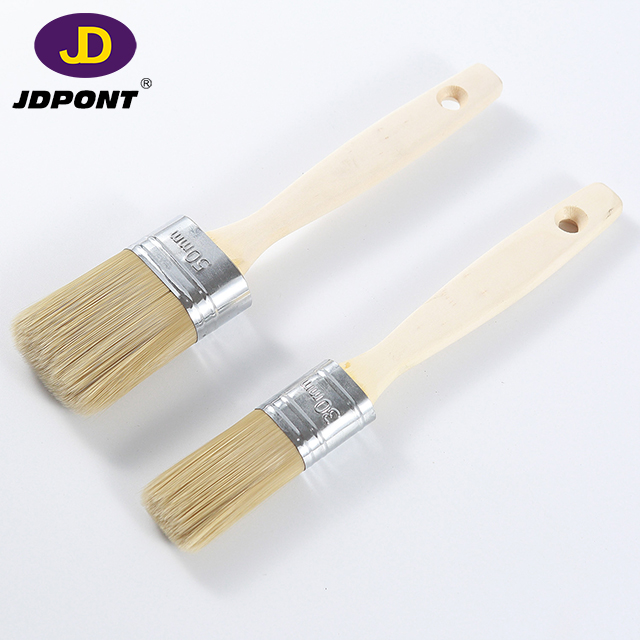 Different Size Wooden Handle Bristle Artist Paint Brush