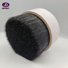 Natural black bristle mixture brush filament for car brush , round brush