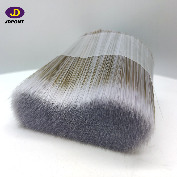 PHYSICAL TAPERED PURPLE COLOR MIXTURE COFFEE BRUSH FILAMENT
